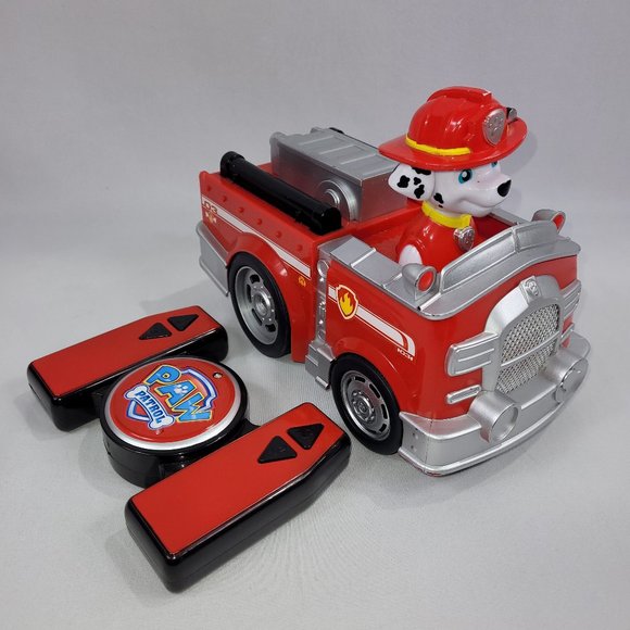 Paw Patrol Marshall Radio Control Firetruck by Spin Master - Picture 1 of 1